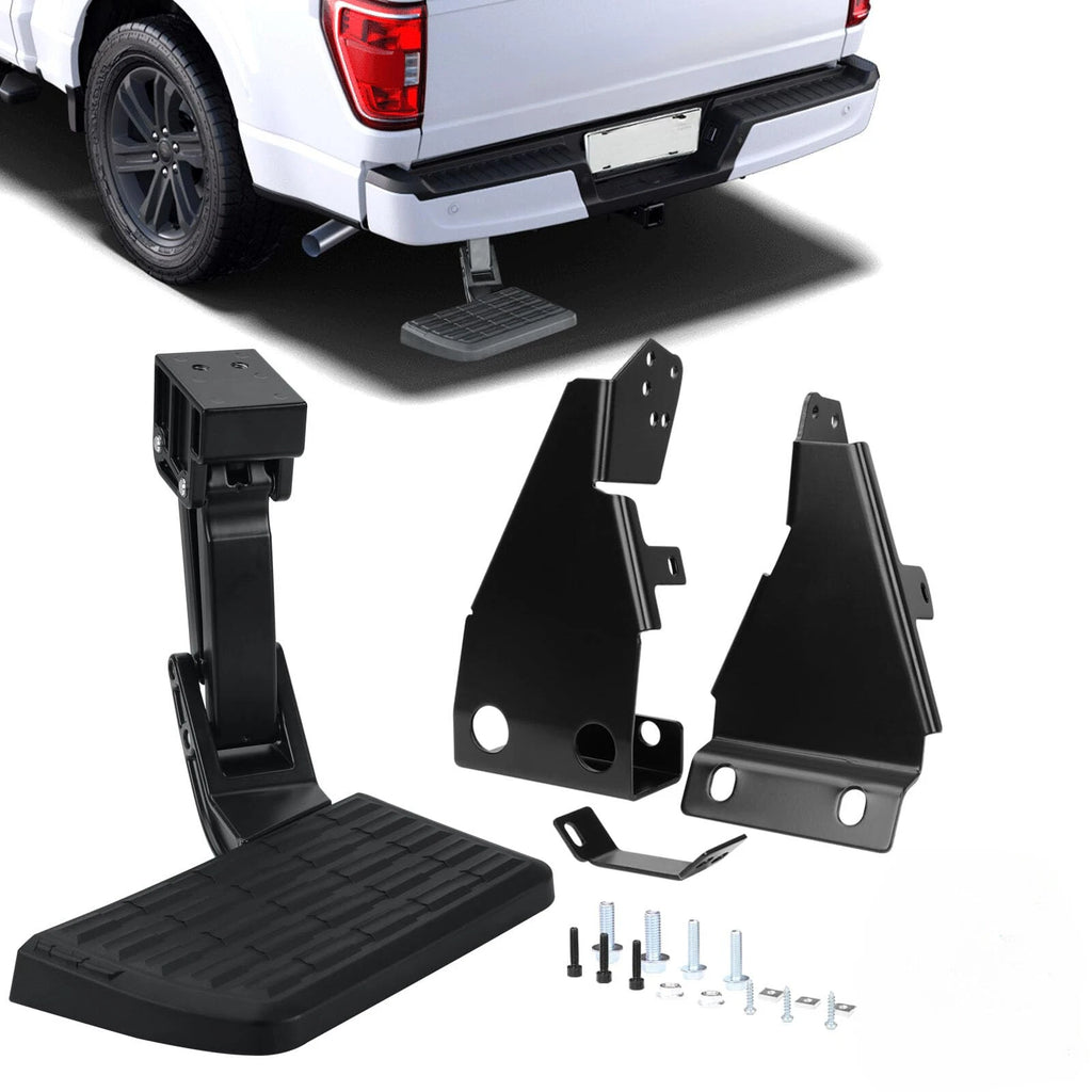 Retractable BedStep Rear Bumper Side Step for Ford F-150 (2021–2023)
