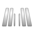 6Pc Chrome Pillar Post Covers for Chevrolet Equinox (2010–2016)