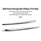 Chrome Side Panel Storage Box Trim Strip for BMW K1600GTL (2011–2018) T9