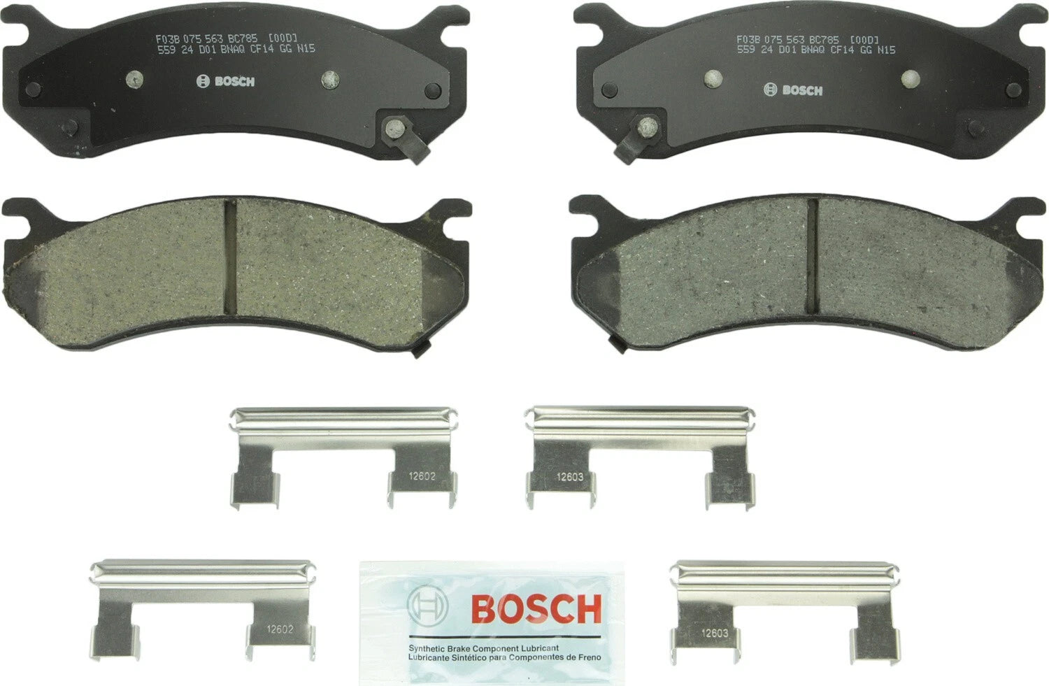 Front Brake Kit 330mm Disc Rotors & Bosch Ceramic Pads for Silverado Sierra 1500 (2014–2019)