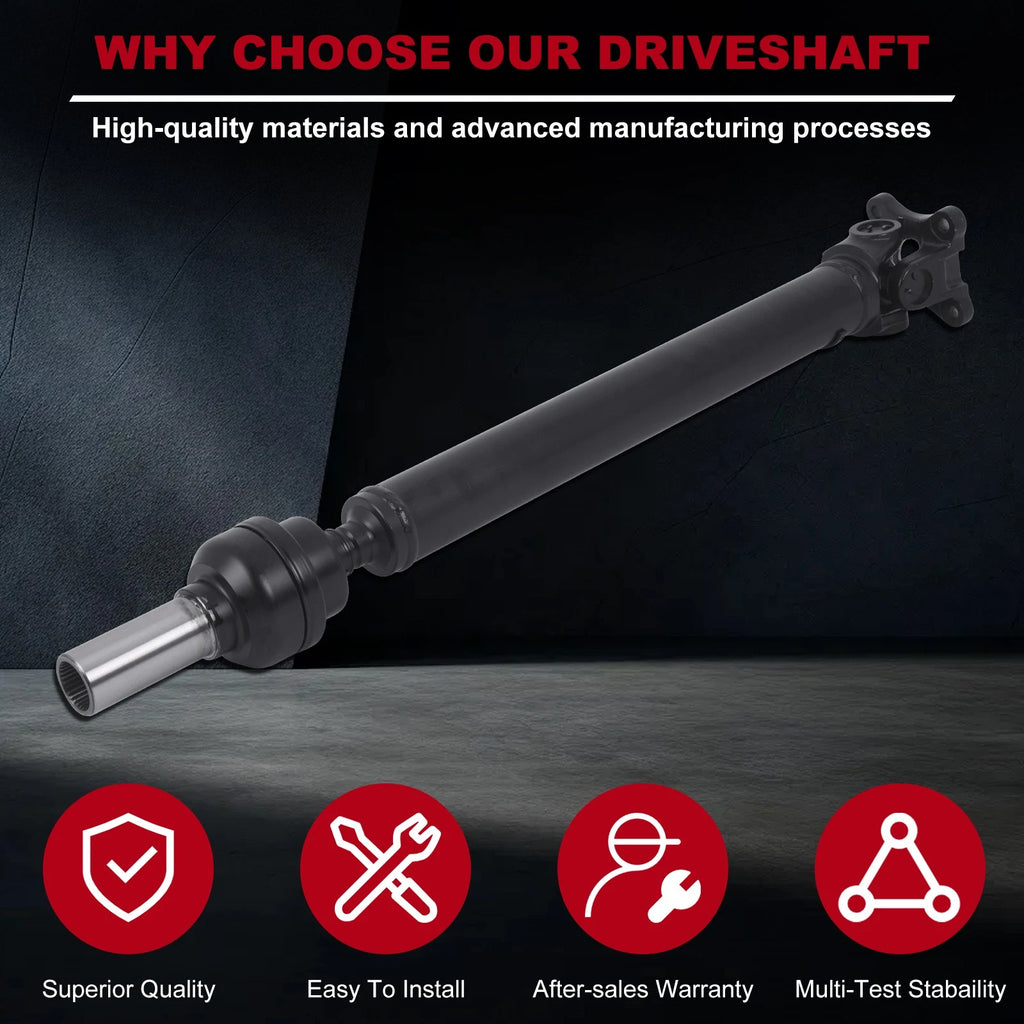 Front Driveshaft Prop Shaft Assembly for Ram 1500 (2012-2017) 4WD