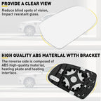 Heated Right Side Mirror Glass Backing for Audi A5 A3 S5 A4 Quattro (EOJ)