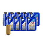 Oil Change Kit 9L Liqui Moly Leichtlauf 5W-40 for Audi BHF/BNK