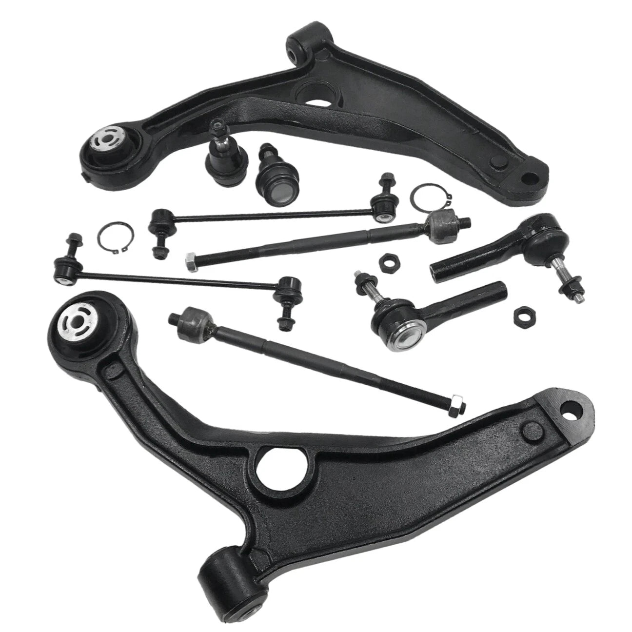 10X Front Lower Control Arms Tie Rod for Dodge (2008–2014) Chrysler (2007–2014)
