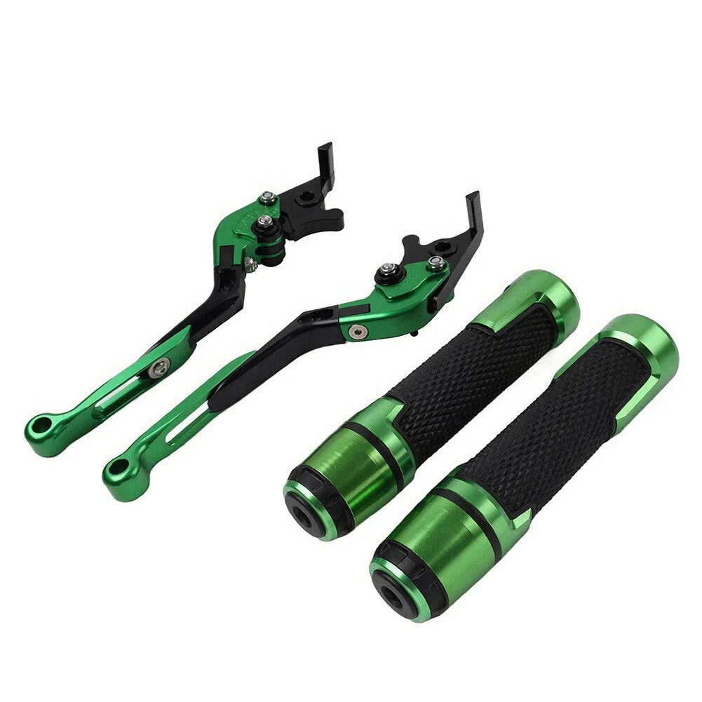 Extendable Brake Clutch Levers & Handlebar Grips for Suzuki GSXR150 (2017-2023)