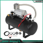 1.5 Gal Air Tank for Train Horn Compressor System 12V (150 Psi)