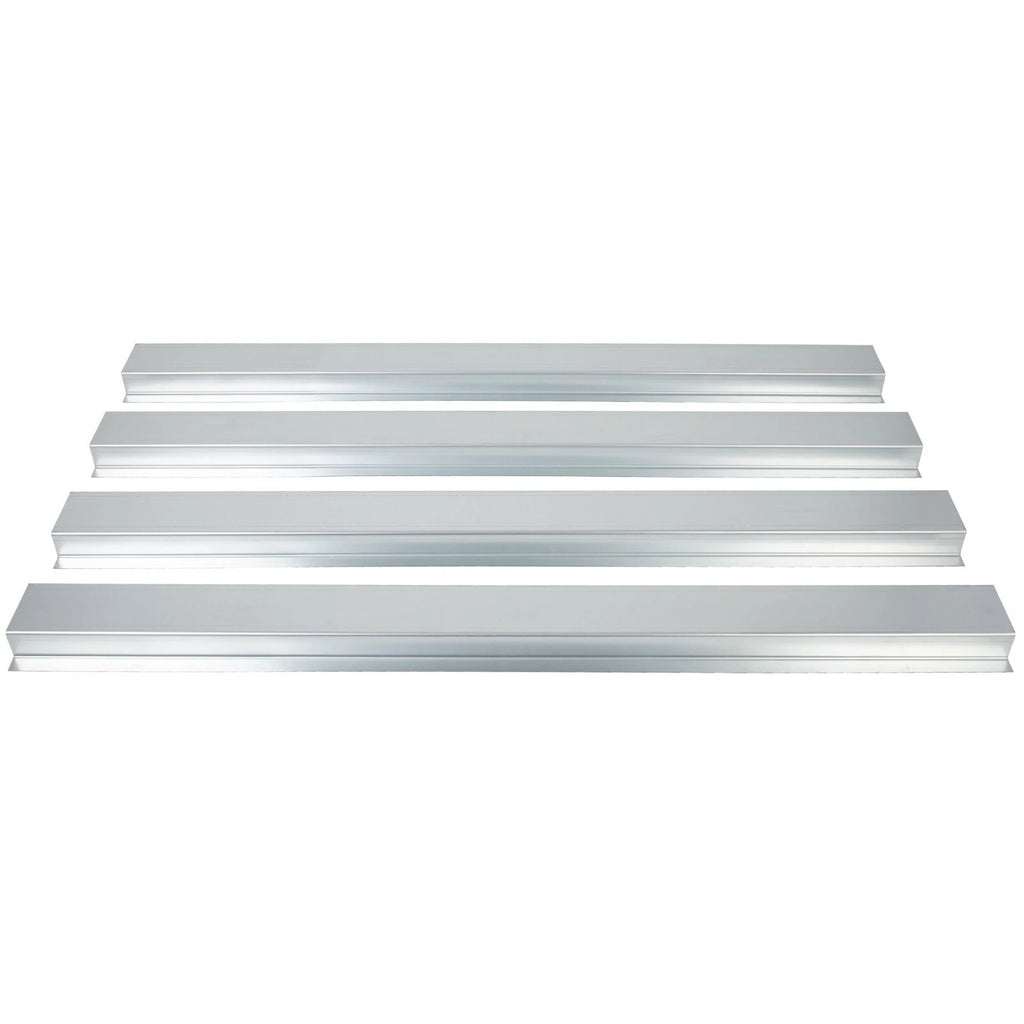 Set of 4 Bed Floor Support Crossmember Rails for Ford F-Series