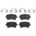 Set of 4 Disc Brake Pads for Audi A6 Quattro (2005–2011)