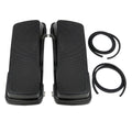 Dual 6"x9" Saddlebag Speaker Lids for Harley Electra Glide, Road King (1994–2013)