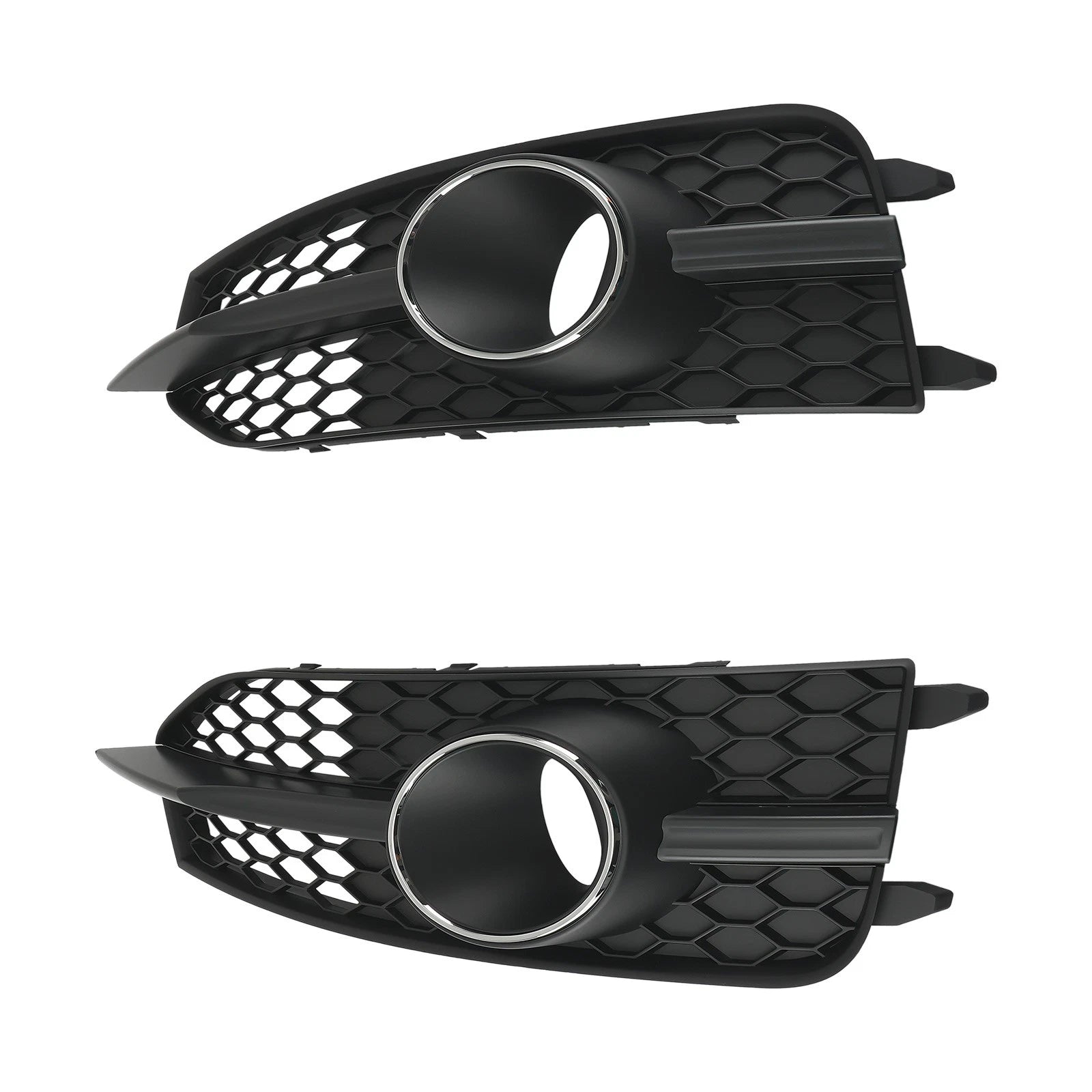 Pair Front Bumper Fog Lamp Grille Cover for Audi A7 S7 (2012–2015) 4G8807682C9B9
