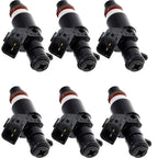 Set of 6 Fuel Injectors for Honda Odyssey Ridgeline Pilot Acura MDX (2005–2015) 842-12289