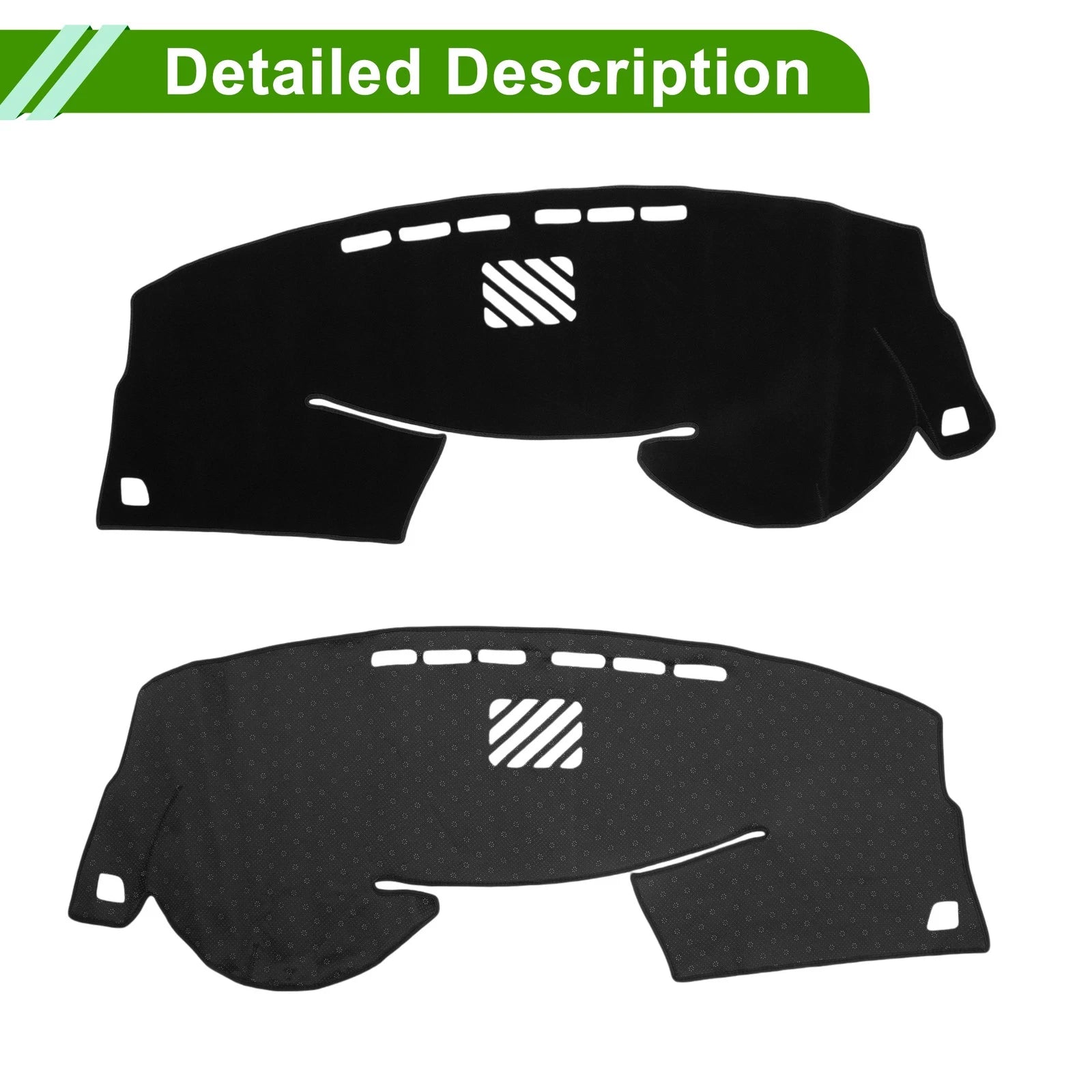 Set of 1 Dashboard Cover Mat for Lexus RX 10 Series RX350 RX450h RX270 Black