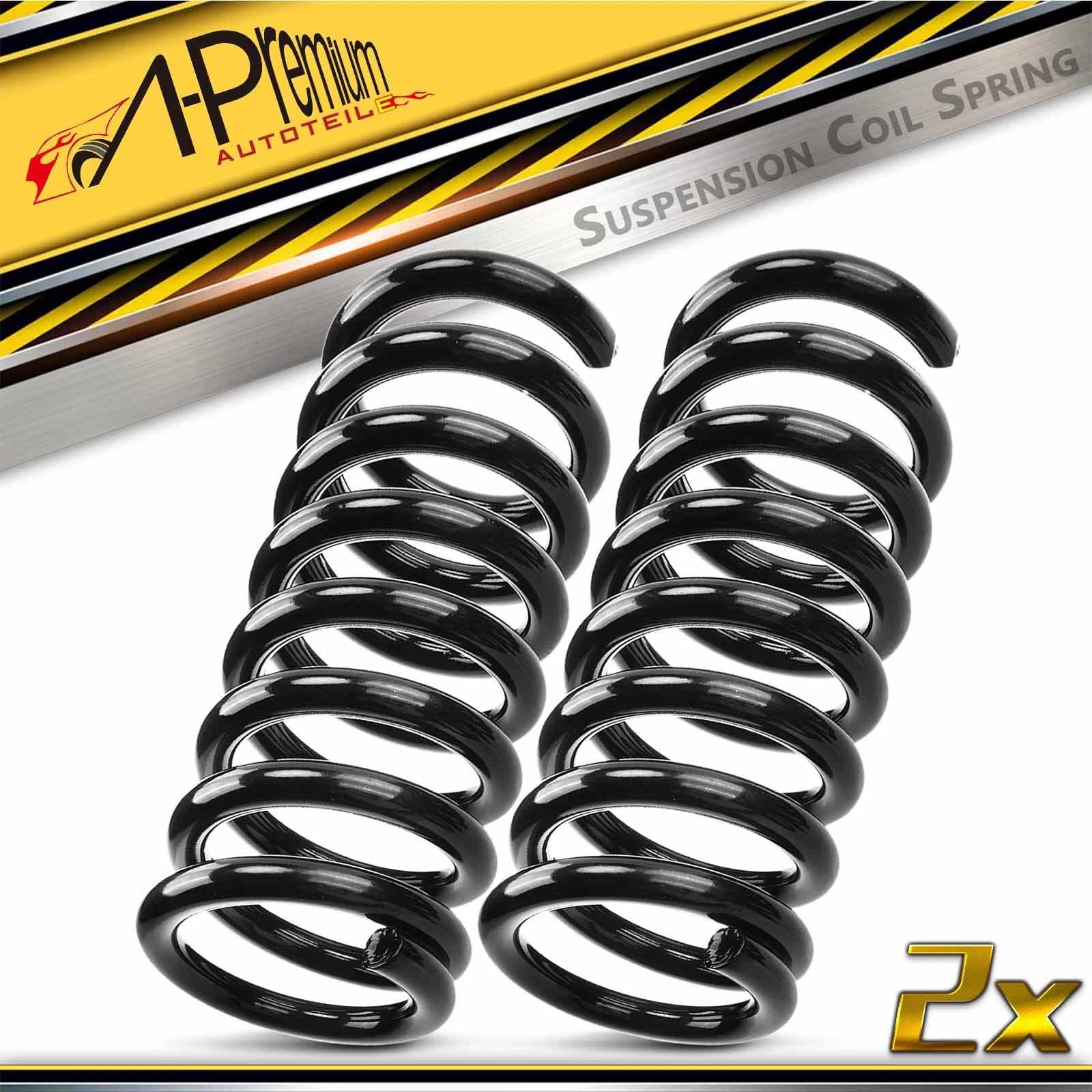 2X Front Side Coil Spring for Nissan Titan (2008–2009, 2012) Armada (2006–2007, 2011–2013)