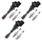 3x Ignition Coil + 6x Spark Plug for Hyundai XG300 XG350 V6 2001-2002 2730039000