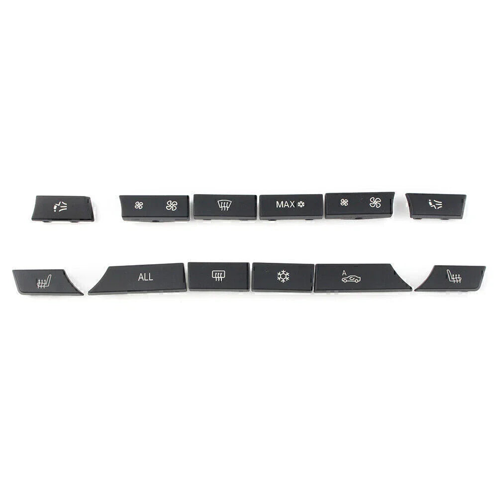 12 Button Key Caps for BMW 5 6 7 F10 F12 (2010-2017)