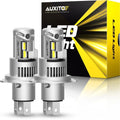 2X AUXITO H4 9003 LED Headlight Bulbs for Q16 EXV (High Low Beam)