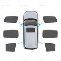6x Window Magnetic Mesh Sunshades for Kia Carnival YP (2015–2020)