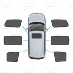 6x Window Magnetic Mesh Sunshades for Kia Carnival YP (2015–2020)