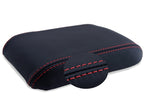 Leather Synthetic Console Armrest Cover for Honda Prelude (1997–2001) Red Stitch