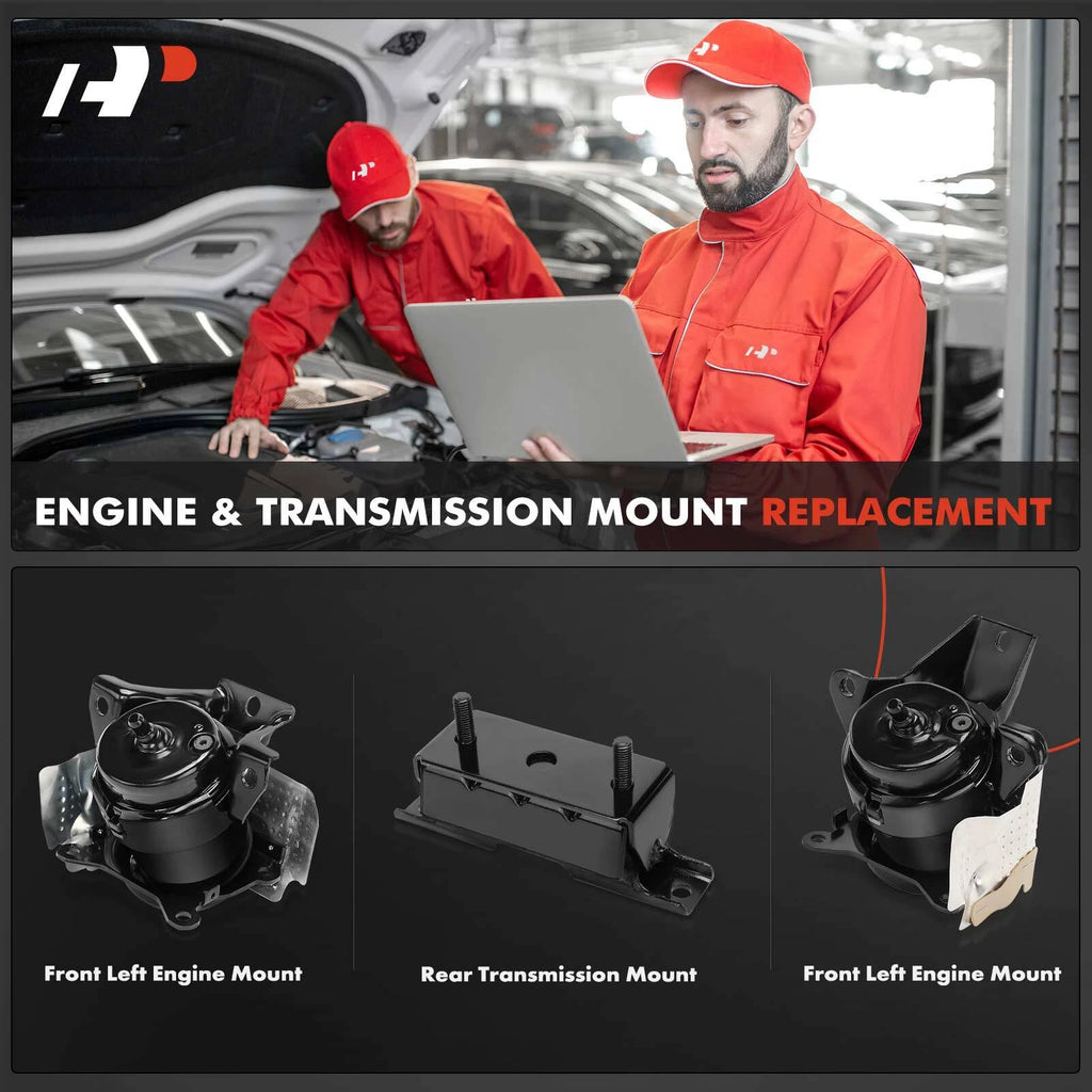 3X Engine Motor & Transmission Mount for Chevrolet Silverado 1500 (2015-2018)