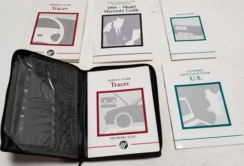 Factory Owners Manual Set for Mercury Tracer (1998)