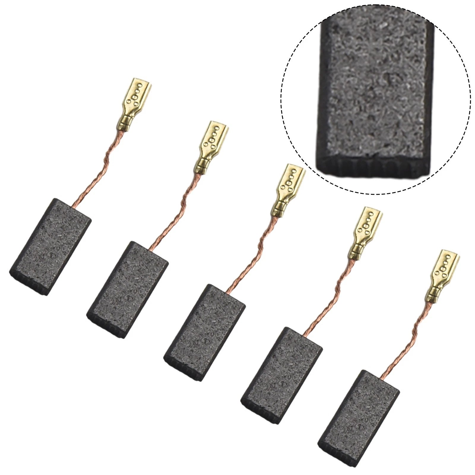 10PCS Carbon Brushes for Bosch Angle Grinders (15mm x 8mm x 5mm)