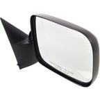 Set of 2 Textured Manual Side View Mirrors for Dodge Ram 2500 1500