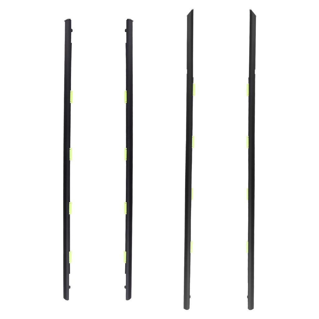 Window Door Belt Rubber Trim (4PCS) for Honda Civic DX 1996–2000 (4D)