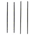 Window Door Belt Rubber Trim (4PCS) for Honda Civic DX 1996–2000 (4D)