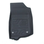 Set of 3 All Weather Floor Mats for Jeep Wrangler Gladiator (2020–2025)