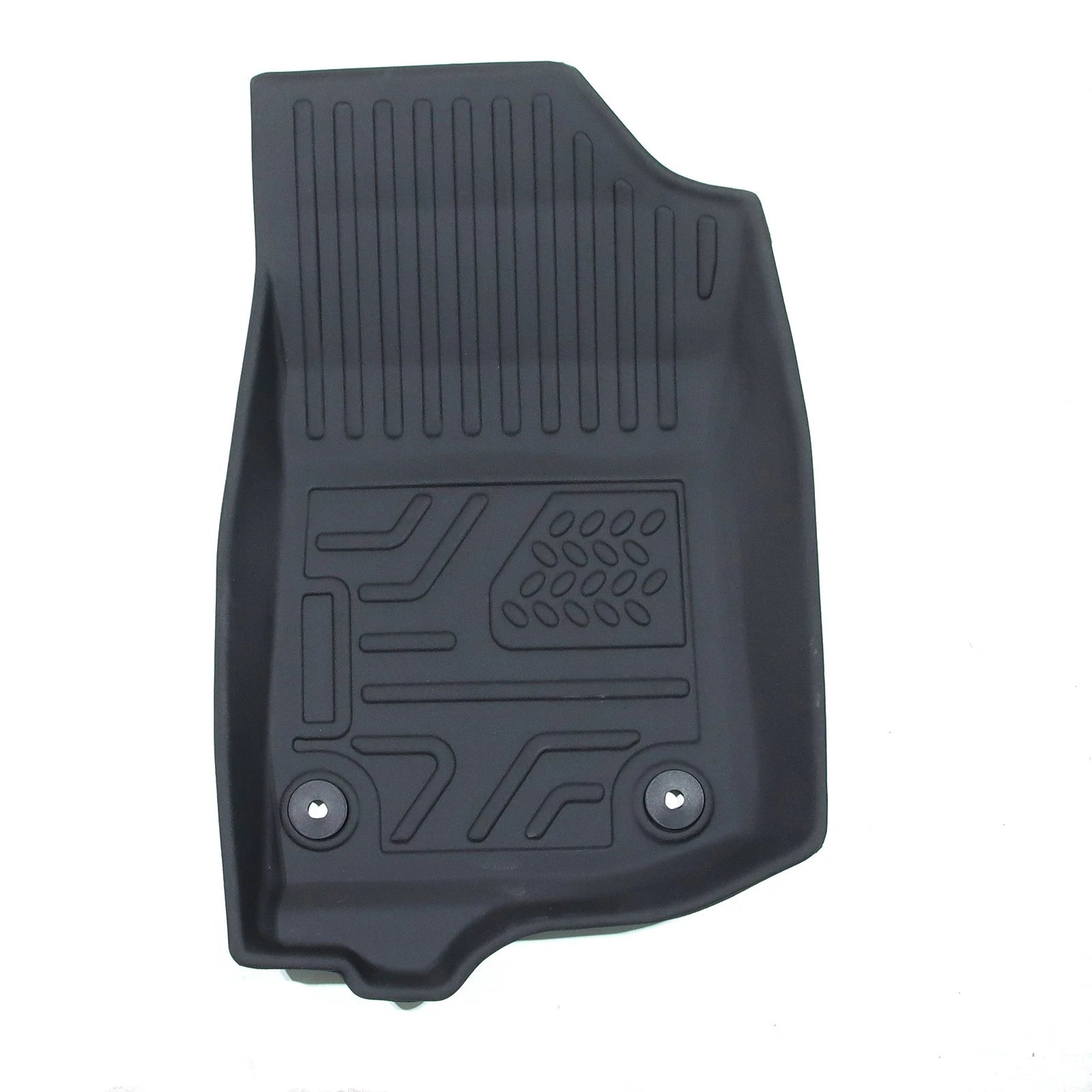 Set of 3 All Weather Floor Mats for Jeep Wrangler Gladiator (2020–2025)