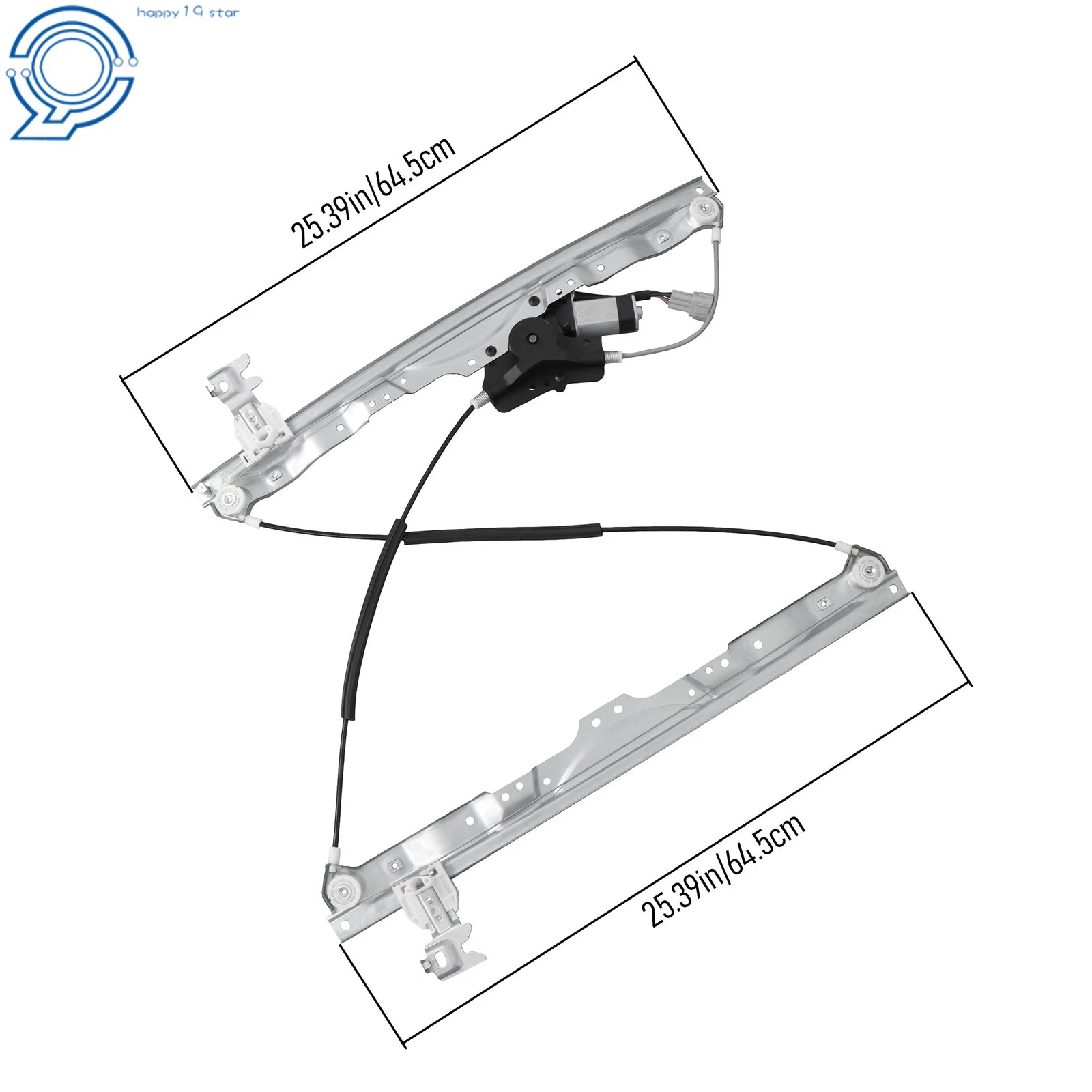 Front Passenger Power Window Regulator with Motor for Nissan Titan (2004–2015)