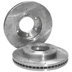 Front Slotted Dimpled Disc Rotors for Ford Ranger (2011-2019)