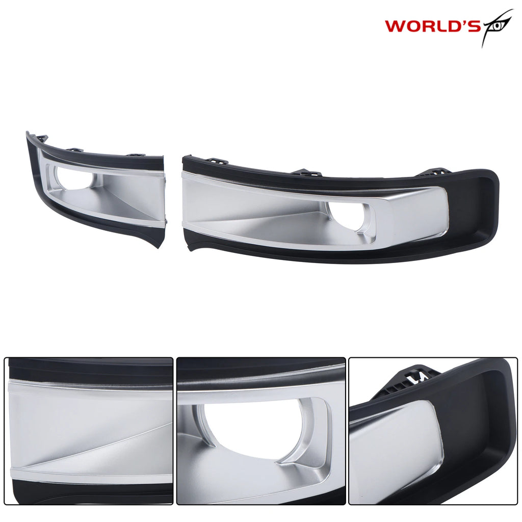 Set of 2 Fog Light Bezels for Ford Flex (2013–2019)