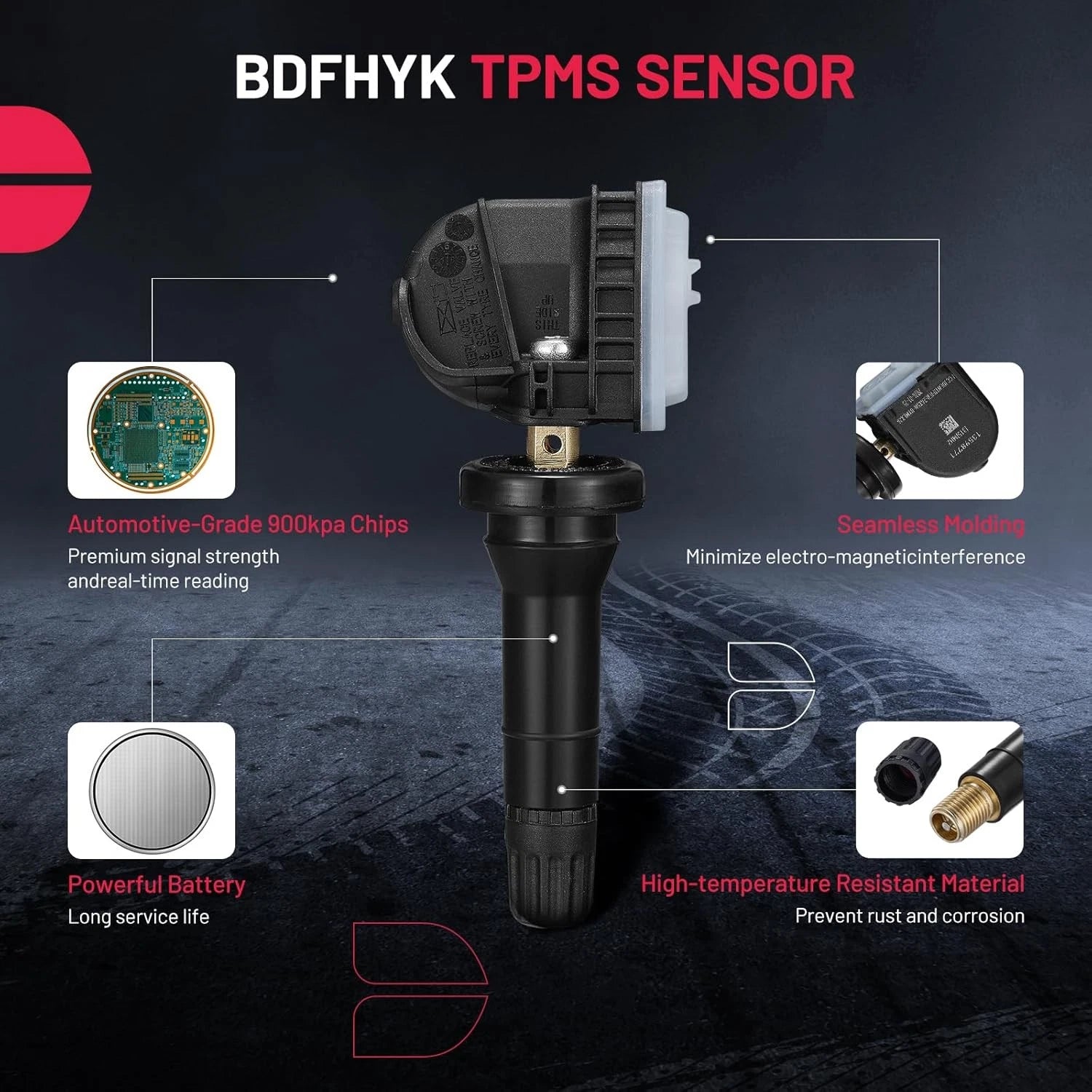 TPMS Tire Pressure Monitoring Sensor for GMC Buick Chevy Saturn (2009–2016)