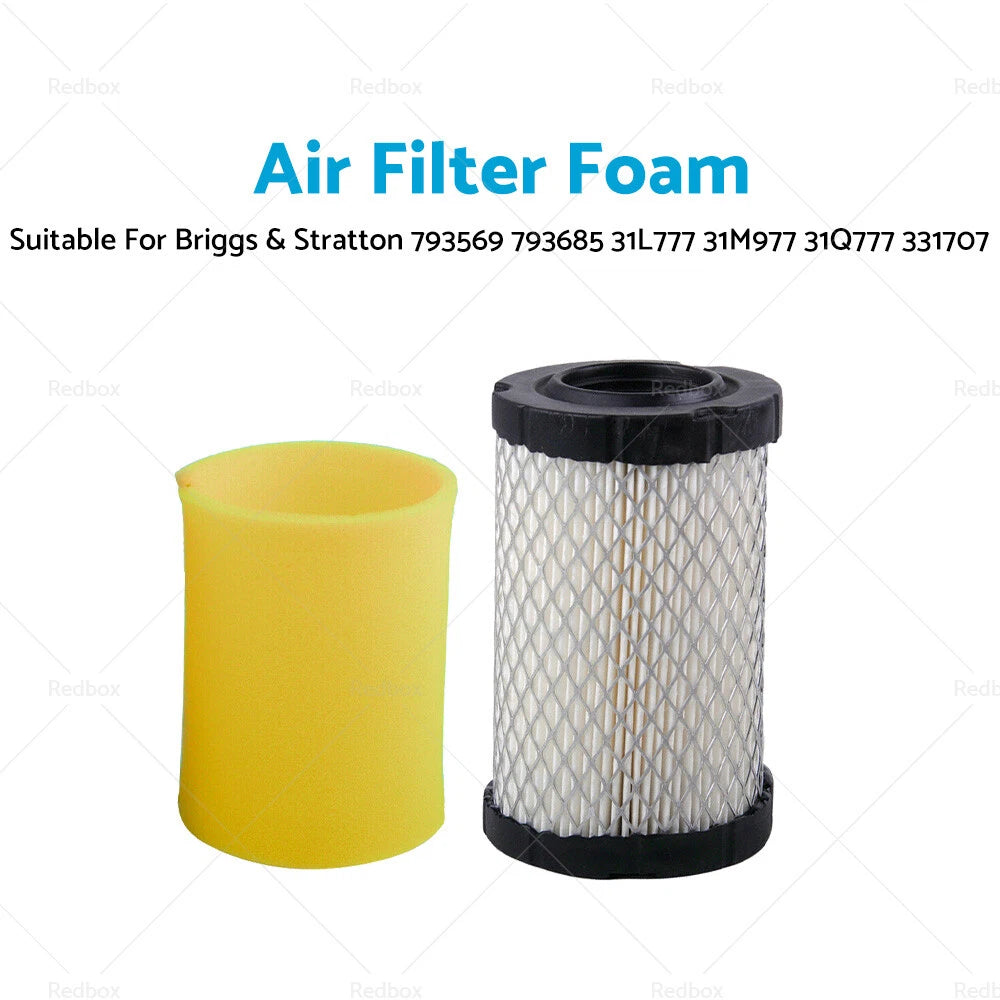 Air Filter Foam for Briggs Stratton 793569, 31L777, 31M977, 31Q777