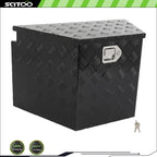 29" x 17" x 18" Multifunctional Storage Tool Box for Truck (W/1x Chain)
