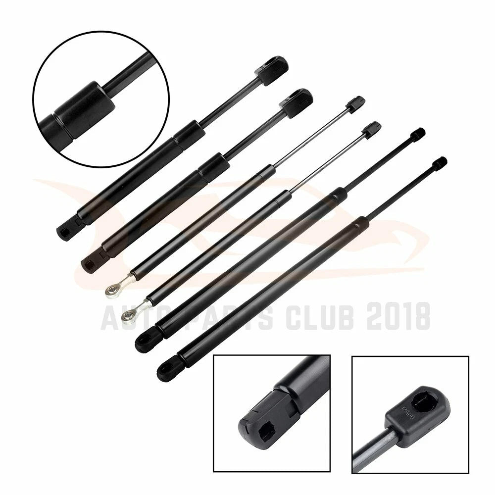 Set of 6 Lift Supports for Ford Explorer (1991–2001)