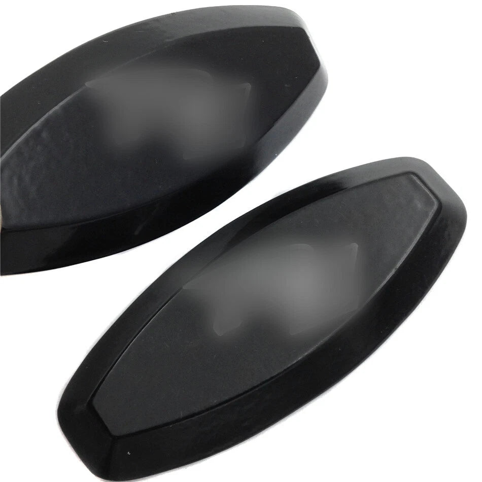 Mirror Block Off Base Plates for Yamaha R1 YZF-R1 (1998–1999) Black