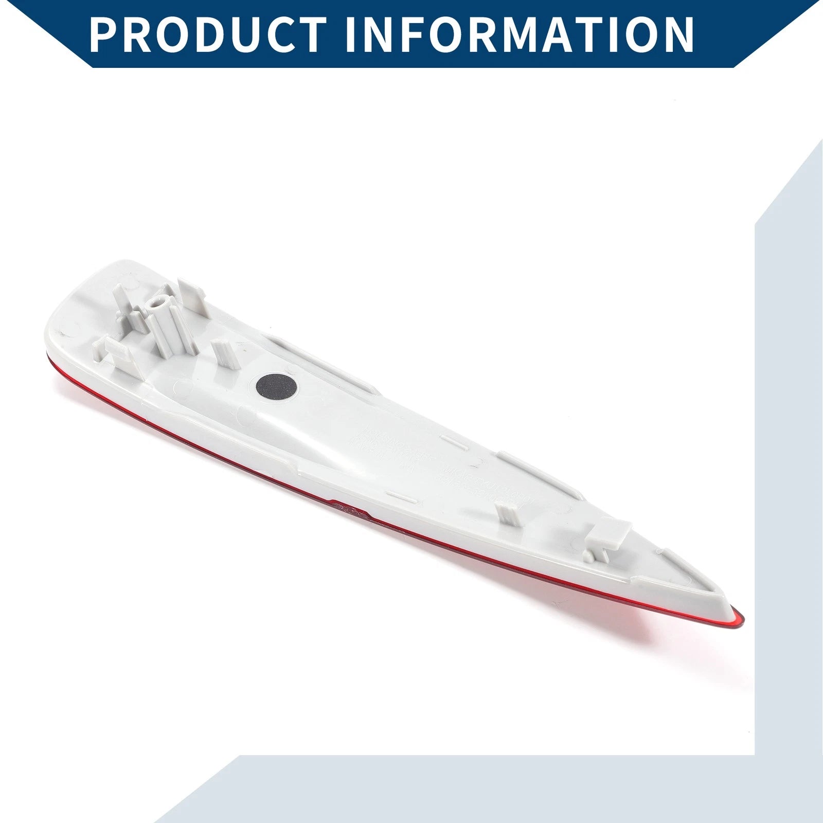 Rear Right Bumper Reflector for Toyota Yaris (2012–2014) Red