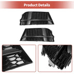 1 Pair Front Fog Light Grill for Audi A3 (2013–2020) No. 8V3807681ABESM/8V3807682NESM