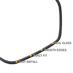 Right Side Heated Mirror Glass with Backing Plate for Honda CR-V (2007–2011)