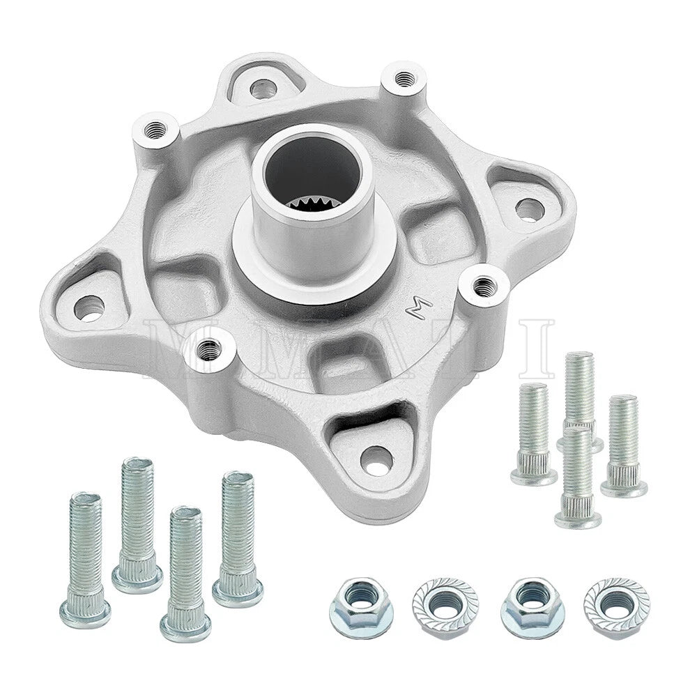 Rear Wheel Hub Kit with Studs & Nuts for Polaris Ranger 425 500 700 650 XP (2002–2005)