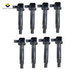 Set of 8 Ignition Coils for Toyota Tundra 4.7L V8 (2001–2009) 90919-02230