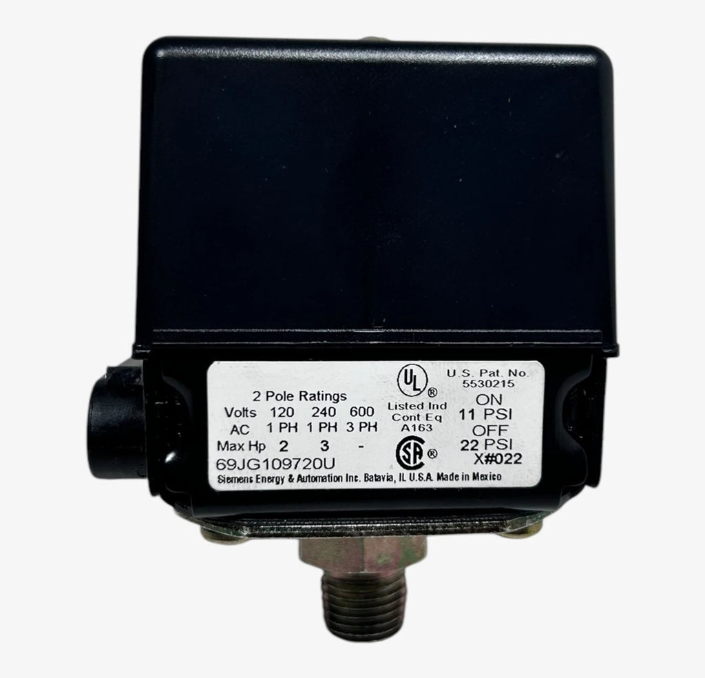 Pressure Switch with Lever 11 psi for Raritan Furnas 69JG109720U