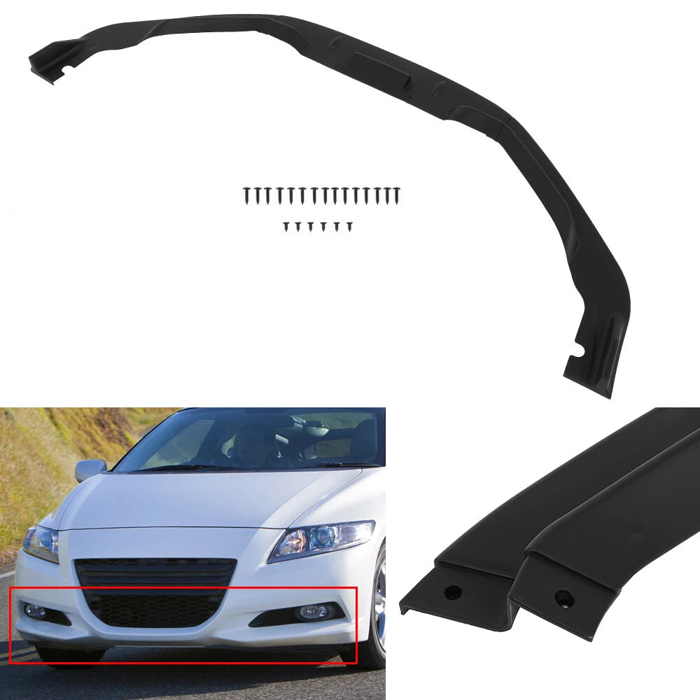 Front Bumper Lip for Honda CR-Z (2011–2012) Matt-Black