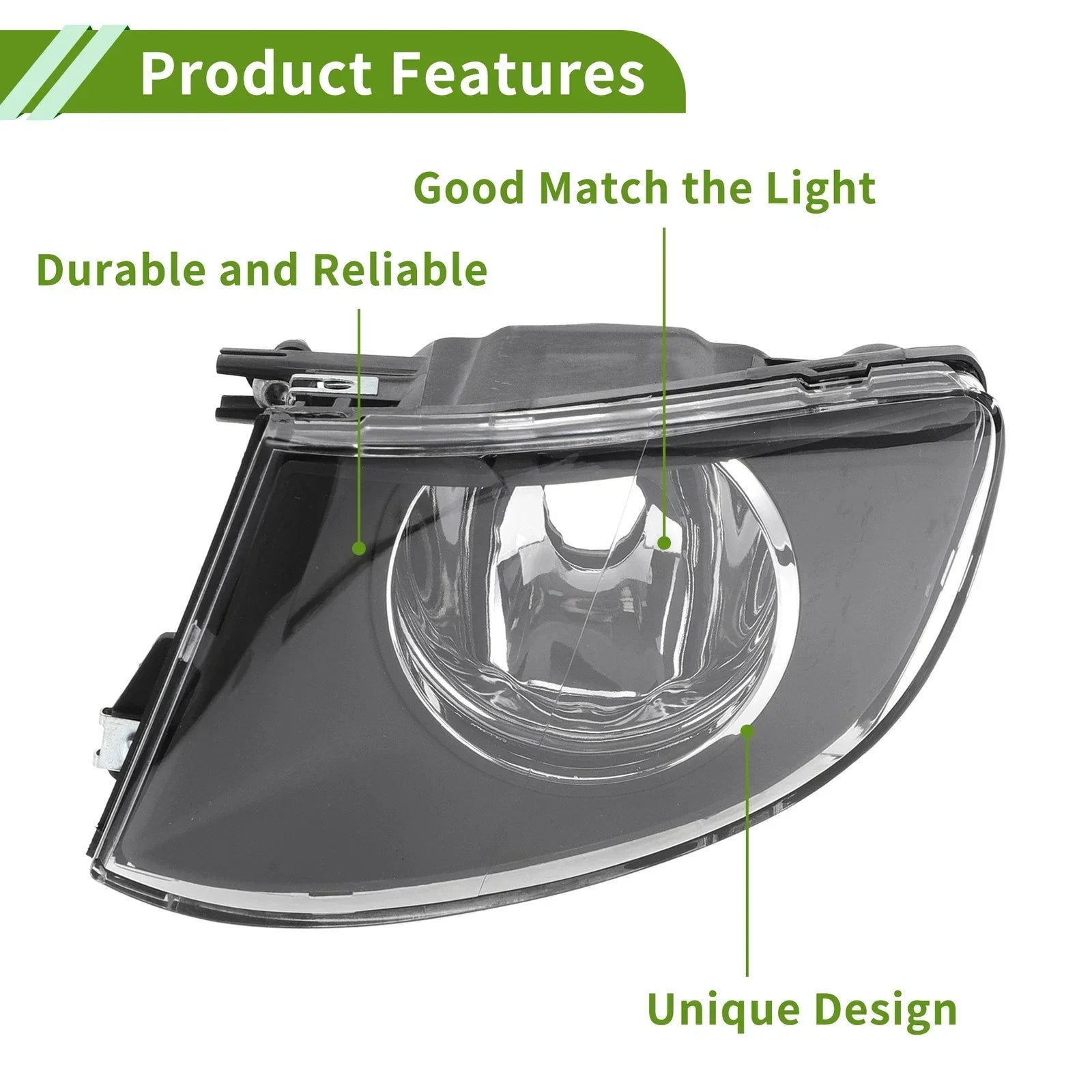 1 Pc Left Fog Light Grill for BMW 3 Series (2007 - 2011)
