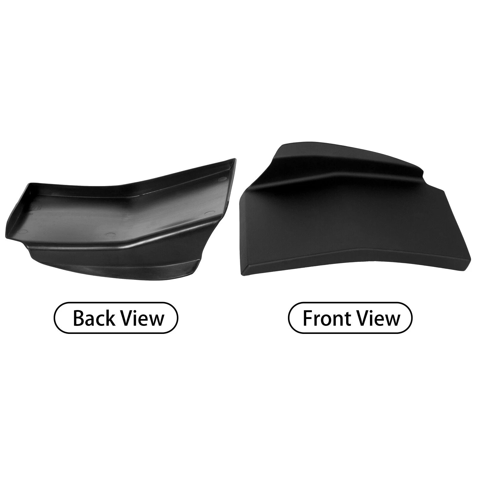 Front Bumper Fillers Pair for Cadillac Deville Fleetwood Brougham (1980–1989)