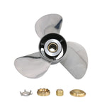 13x19 Boat Propeller for Mercury Marine Outboard Motor (40-140hp) Stainless Steel