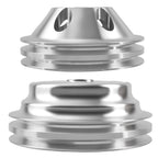 Groove Pulley System for Chevy Small Block SBC (265–400 V8) Aluminum